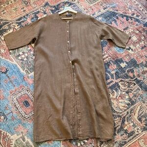 Sabina Bach Italian duster brown/tan